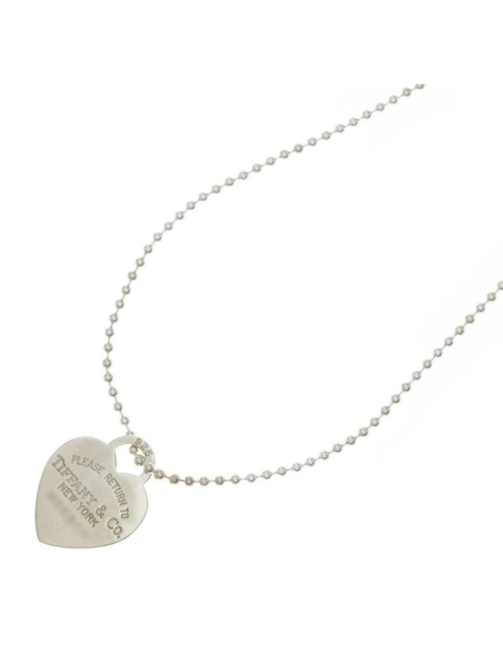 Tiffany & Co Return to Tiffany Heart Tags Pendant Silver